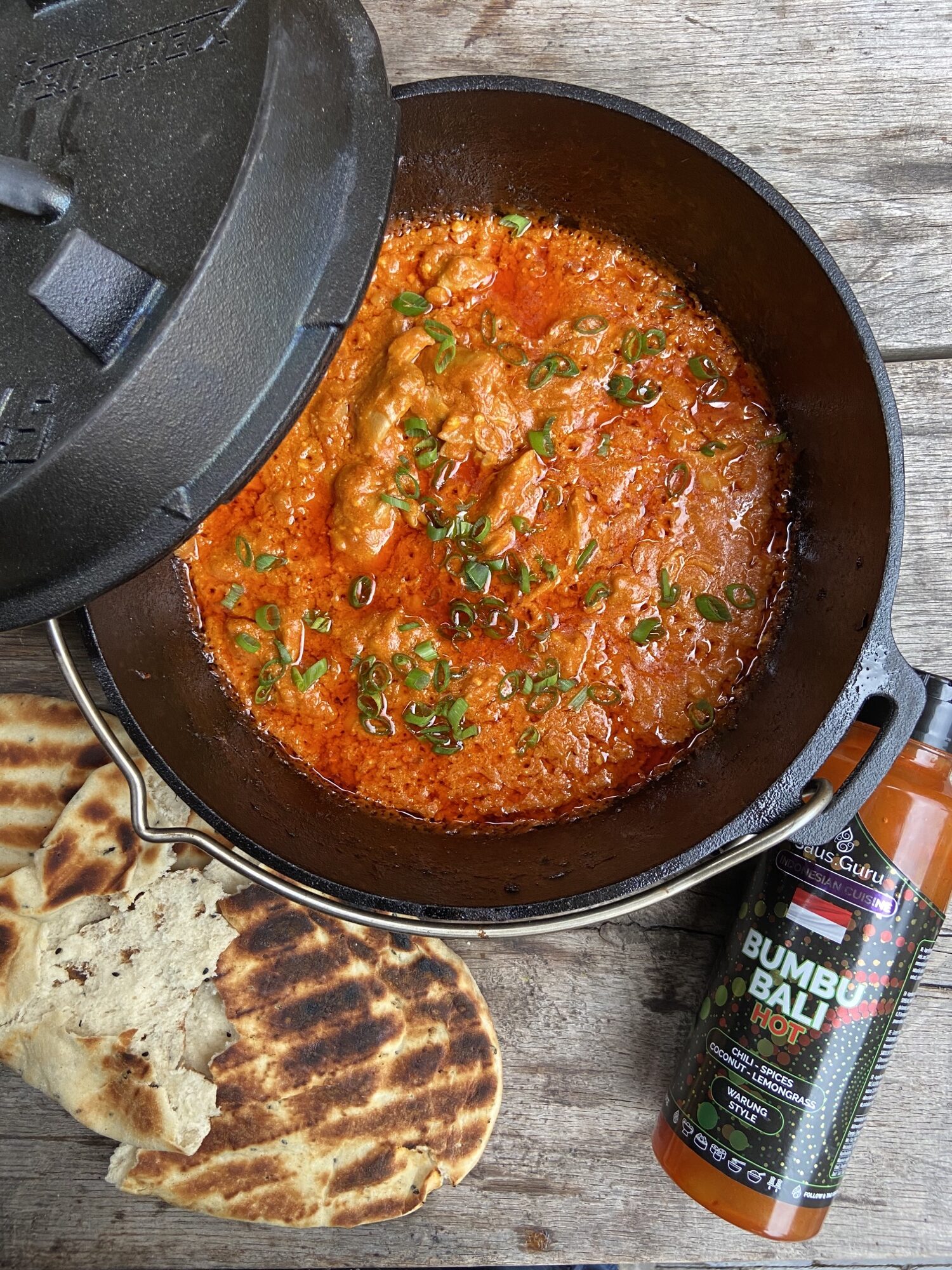 murgh makhani boter kip recept bbq kamado green egg
