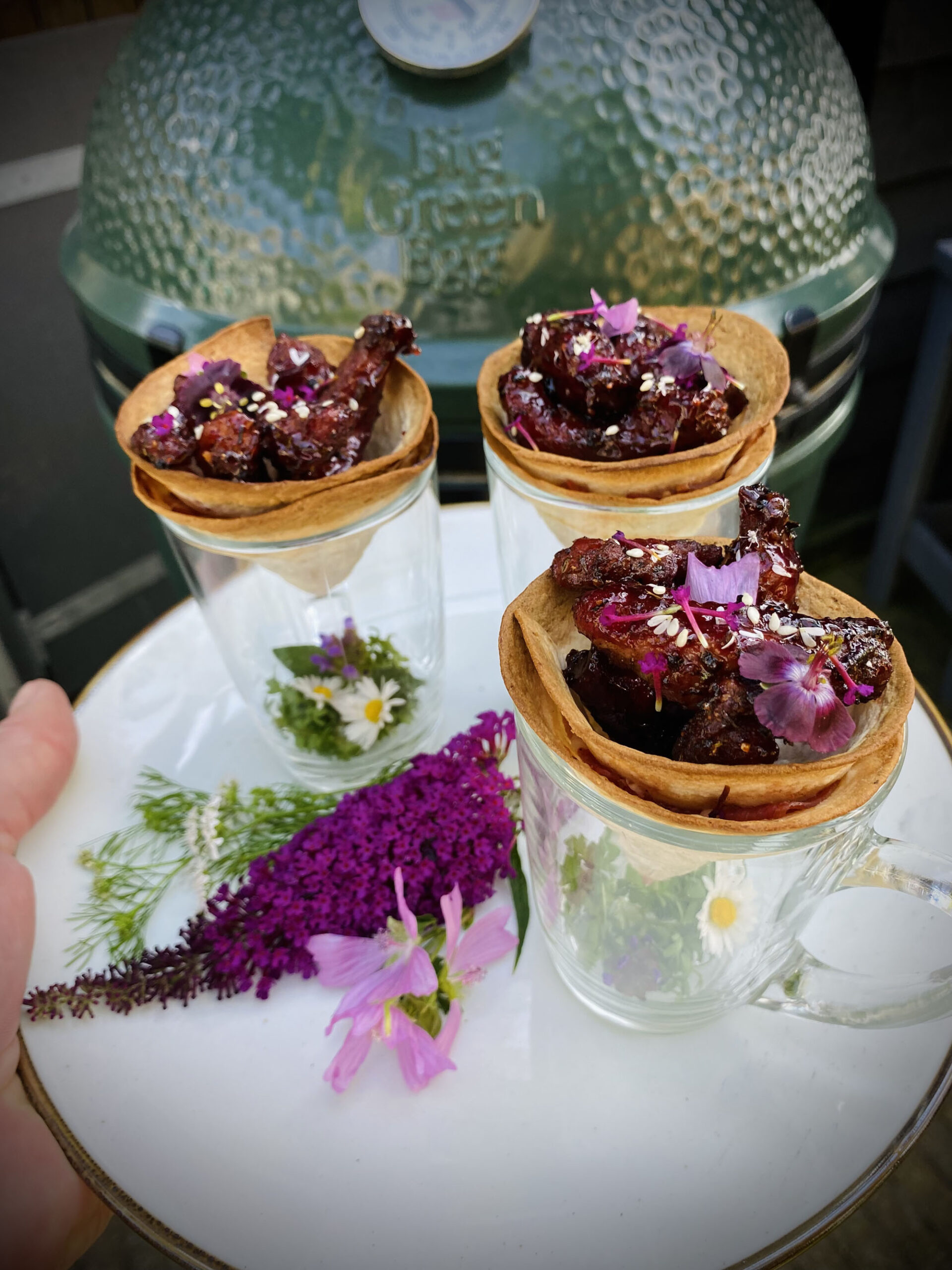 Iberico ribfingers in tortilla kamado bbq recept 17