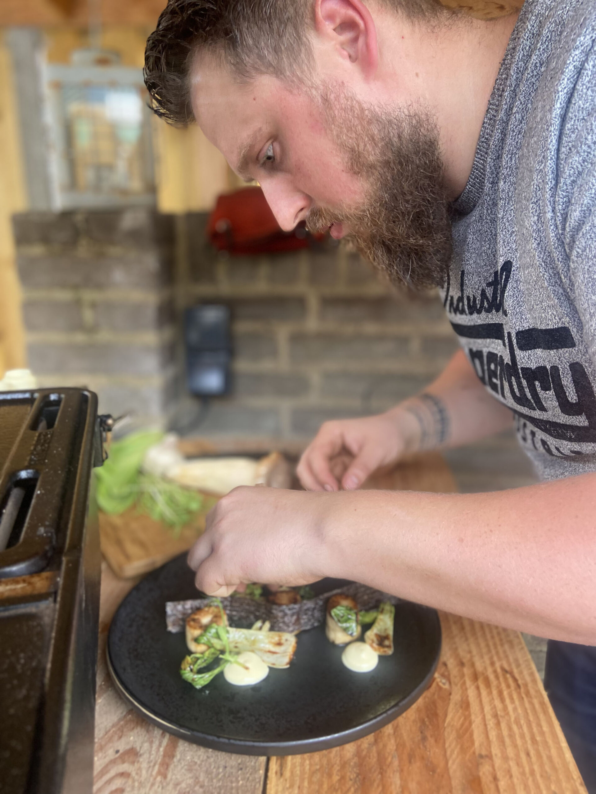 nofish scallops kamado bbq recept 05