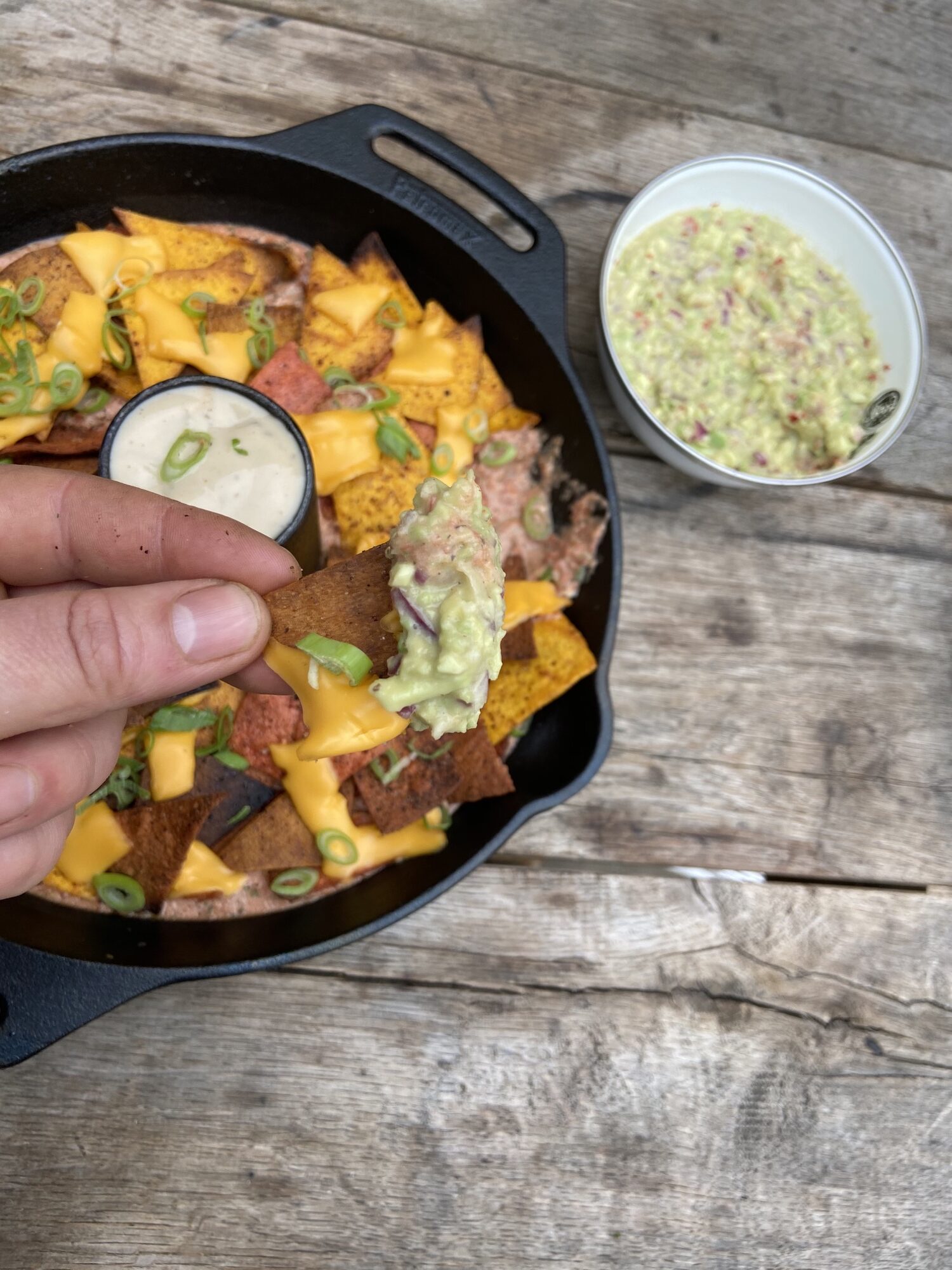 macho nacho guacamole salsa bbq kamado recept IMG_3575